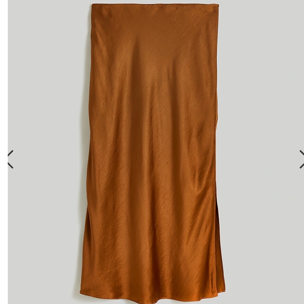 Madewell The Layton Midi Slip Skirt NWT size 12